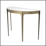 Table de Console Bronze 24 - Artemisa - Laiton - Pacific Compagnie.