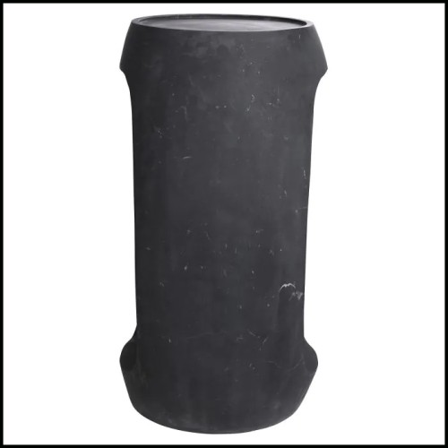 Black Marble Side Table Clipper High - Eichholtz