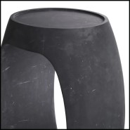 Table d'appoint Marbre Noir 24 - Clipper High - Graphique - Pacific Compagnie.