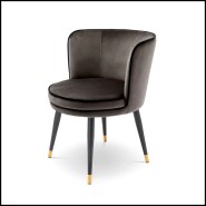 Chaise de salle à manger Gris 24 - Grenada - Moderne - Pacific Compagnie.
