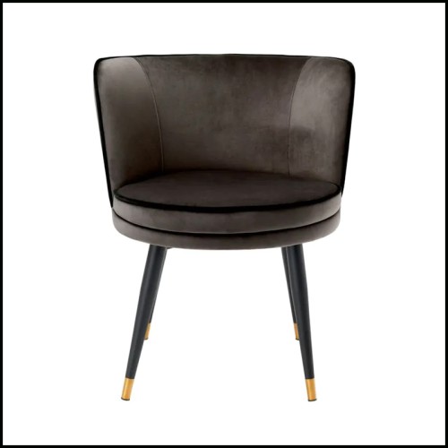 Chaise de salle à manger Gris 24 - Grenada - Déco - Pacific Compagnie.