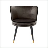Chaise de salle à manger Gris 24 - Grenada - Déco - Pacific Compagnie.