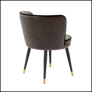 Chaise de salle à manger Gris 24 - Grenada - Intemporel - Pacific Compagnie.