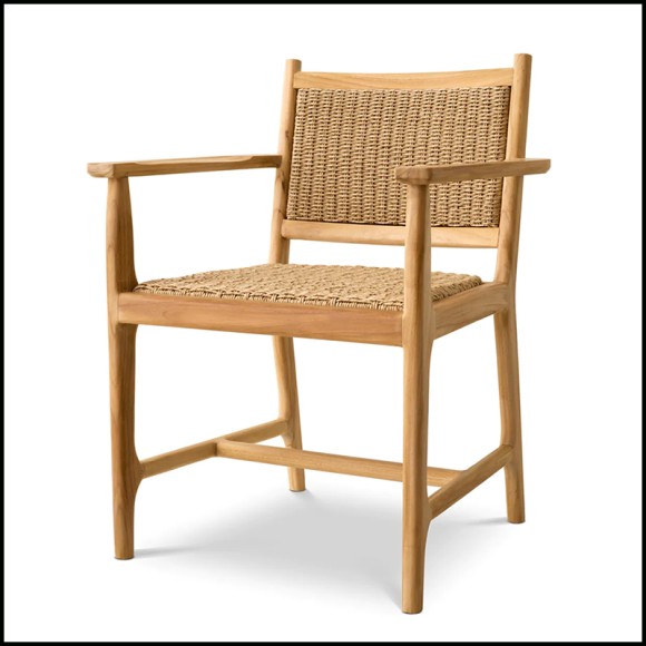 Chaise d'extérieur 24 - Pivetti With Arm - Ergonomie - Pacific Compagnie.