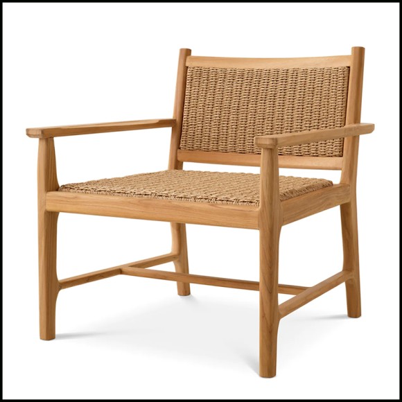 Chaise d'Extérieur 24 - Pivetti With Arm - Terrasses ensoleillées - Pacific Compagnie.