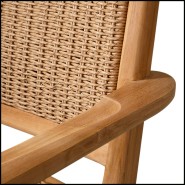 Chaise d'Extérieur 24 - Pivetti With Arm - Avec accoudoirs - Pacific Compagnie.