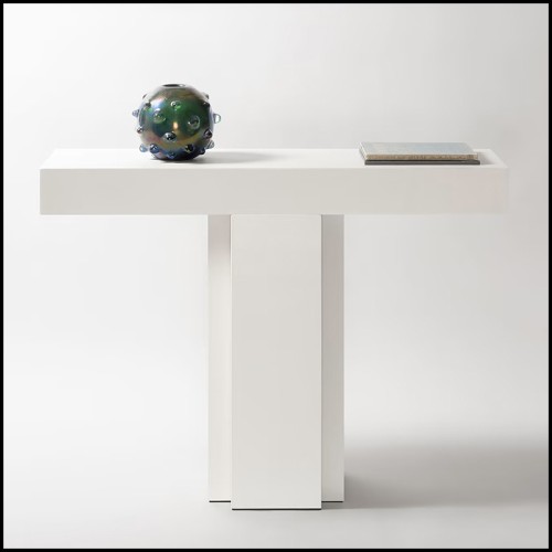 Console 189 - Absolut Leather - Sophisticated absolut leather console table with premium quality and design - Pacific Compagnie.