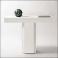 Console 189 - Absolut Leather - Sophisticated absolut leather console table with premium quality and design - Pacific Compagnie.