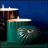 Bougeoir 172 - Spy Candle Green - Verre coloré - Pacific Compagnie.
