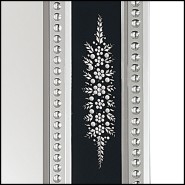 Miroir 182 - Lagunes Glass - Miroir 182-Lagunes Glass with glass frame - Pacific Compagnie.