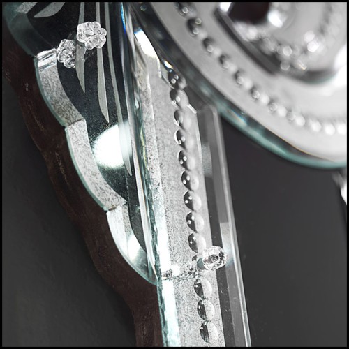 Miroir 182 - Lagunes Glass - Unique Miroir 182-Lagunes Glass design - Pacific Compagnie.