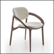 Chaise 163 - Lipa Walnut - Finition soignée - Pacific Compagnie.