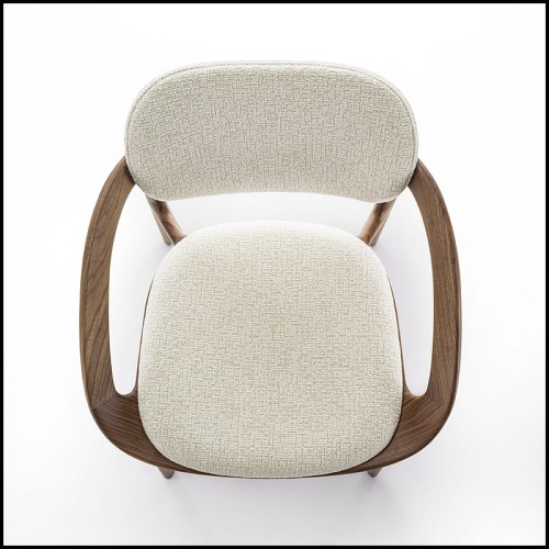 Chair 163 - Lipa Walnut - Dream living room- Pacific Compagnie.