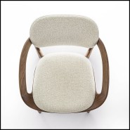 Chair 163 - Lipa Walnut - Dream living room- Pacific Compagnie.