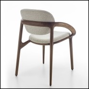 Chaise 163 - Lipa Walnut - Style scandinave - Pacific Compagnie.