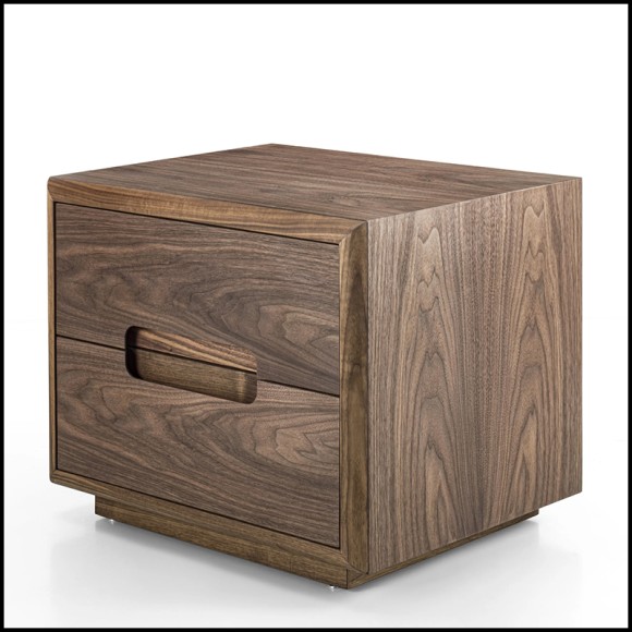 Nightstand 154 - Harper Walnut - Design - Pacific Compagnie.