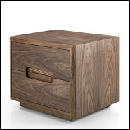 Nightstand 154 - Harper Walnut - Design - Pacific Compagnie.
