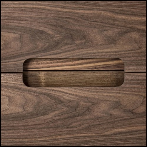 Table de Chevet 154 - Harper Walnut - Lit - Pacific Compagnie.