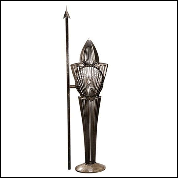 Sculpture PC - Guerriers Boucliers - Pacific Compagnie.