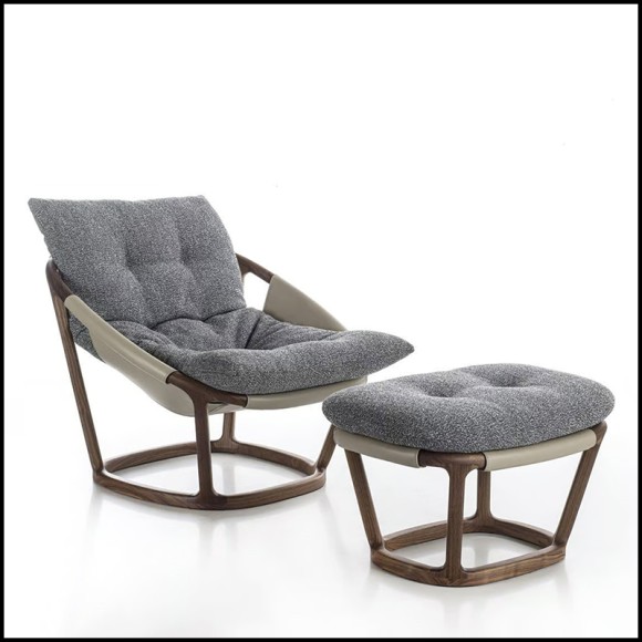 Armchair Porada - Namaria Grey Set