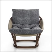 Fauteuil 163 - Namaria Grey Set - Tissu - Pacific Compagnie.