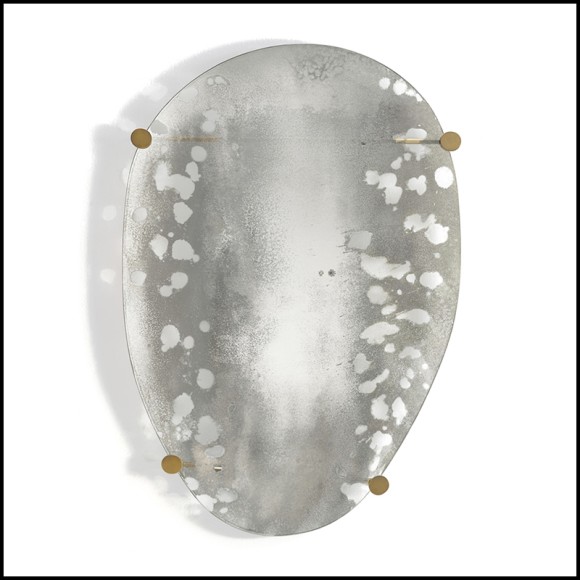 Miroir 182 - Neto Glass Brass - Réflection - Pacific Compagnie.