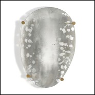 Miroir 182 - Neto Glass Brass - Réflection - Pacific Compagnie.