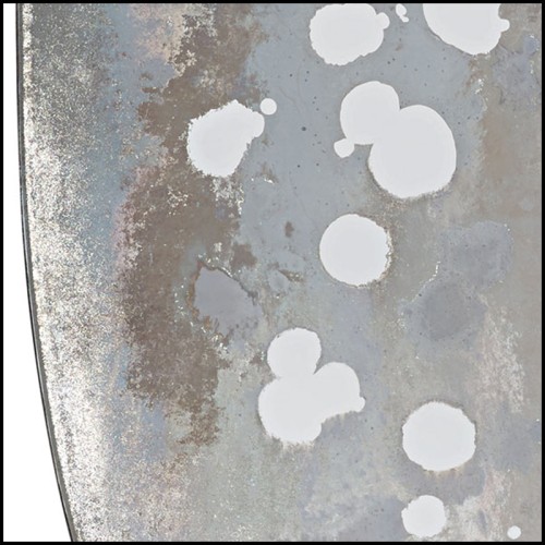 Mirror 182-Neto Glass Brass