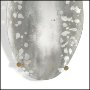 Miroir 182 - Neto Glass Brass - Rond - Pacific Compagnie.