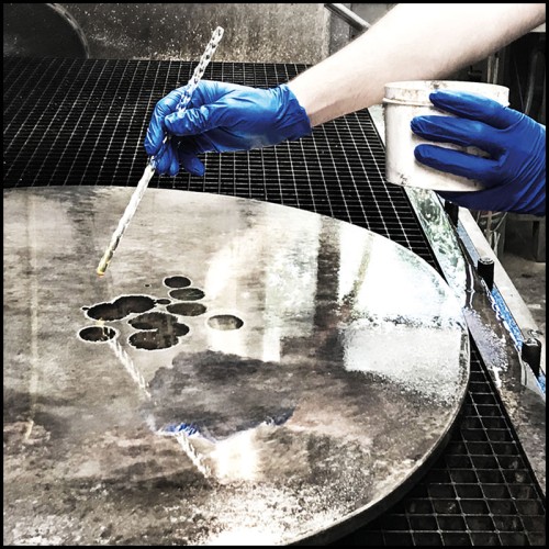 Miroir 182 - Neto Glass Black Matte - Noir mat - Pacific Compagnie.