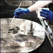 Miroir 182 - Neto Glass Black Matte - Noir mat - Pacific Compagnie.