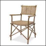 Chaise 24 - Rattan Indo - Authentique - Pacific Compagnie.