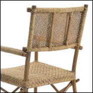 Chaise 24 - Rattan Indo - Naturel - Pacific Compagnie.