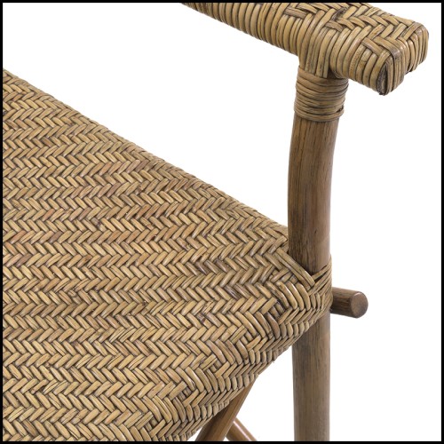 Chaise 24 - Rattan Indo - Rotin - Pacific Compagnie.