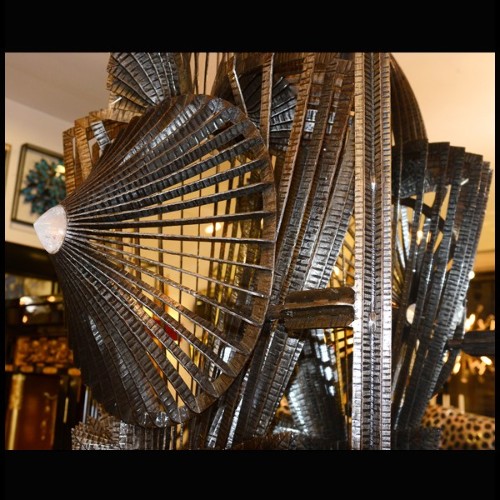 Sculpture PC - Guerriers Boucliers - Pacific Compagnie.