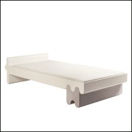 Banc 189 - Liguria Large Leather - Teinte chaleureuse - Pacific Compagnie.