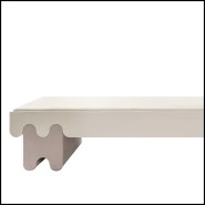 Banc 189 - Liguria Large Leather - Pour entrée - Pacific Compagnie.