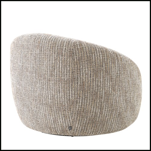 Chaise Pivotante 24 - Amore - Tissu texturé - Pacific Compagnie.