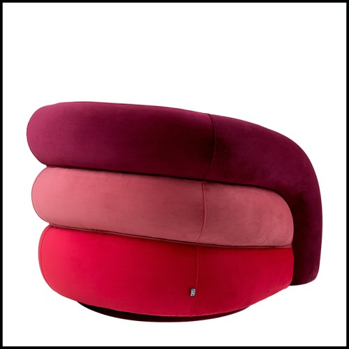 Chaise Pivotante 24 - Novelle - Accoudoirs intégrés - Pacific Compagnie.