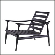 Chaise 24 - Manzo Black - Style moderne - Pacific Compagnie.
