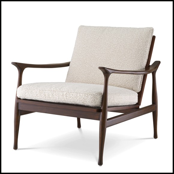 Manzo Brown Chair - Eichholtz