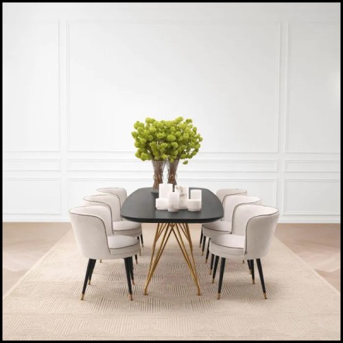 White Dining Chair Eichholtz - Grenada