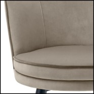 Chaise de salle à manger Greige 24 - Grenada - Assise confortable - Pacific Compagnie.