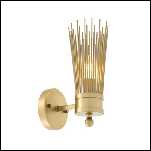 Applique murale 24 - Romeo Single - Détail abat-jour - Pacific Compagnie.