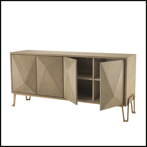 Commode 24 - Highland | Dresser 24- Highland - "Commode 24- Highland, bedside table - Pacific Compagnie."