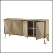 Commode 24 - Highland | Dresser 24- Highland - "Commode 24- Highland, bedside table - Pacific Compagnie."