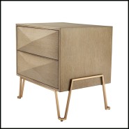 Table de chevet 24 - Highland | Nightstand Eichholtz- Highland - Pacific Compagnie.