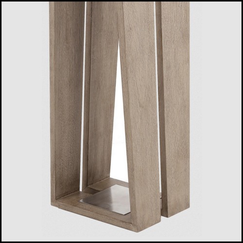 Lantern 46-Aged Teak Large Solar