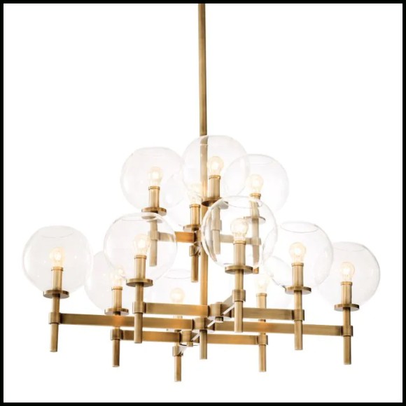 Lustre 24 - Jade L - Ambiance raffinée - Pacific Compagnie.