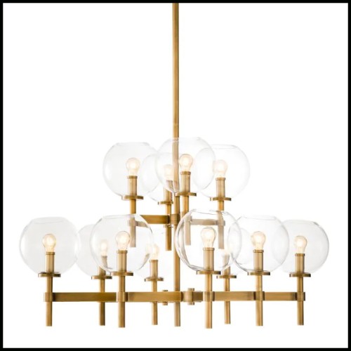 Lustre 24 - Jade L - Design élégant - Pacific Compagnie.